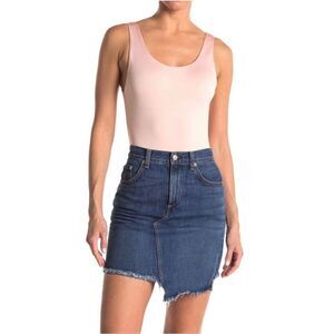 Alice + Olivia Arona Low Scoop Bodysuit S